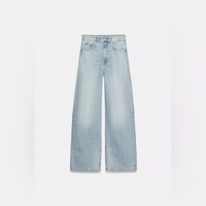 NWT Zara TRF Extra Wide Leg High Waist Jeans